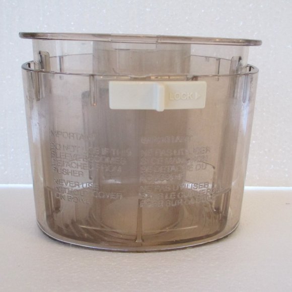 Cuisinart Kitchen Cuisinart Dlc8 Food Processor Pusher Sleeve